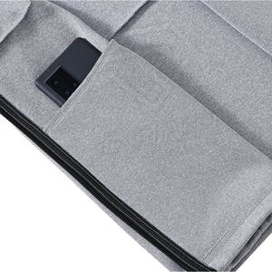 BANA FIGHT WEAR - Conjunto Deportivo Informal de Verano para Hombre, Manga Larga, Cierre de Cremallera, Talla XXL, Diseño de Color Liso, 100% Algodón, Secado Rápido - Product Image 5