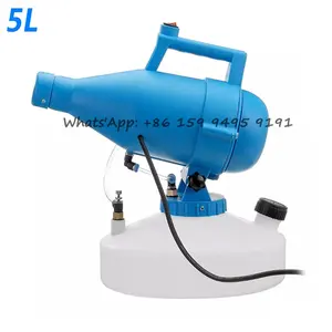 5L Portable Garden Agriculture Home Cold Fogger Electric Sprayer Ultra Low Capacity Sprayer Atomization Disinfection Sprayer