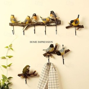 Sparrow Handmade Black Yellow Metal Flower Wall Mounted Modern Clothes <b>Hook</b> Hangers Superior Quality Custom Size Iron <b>Hooks</b> - Product Image 1