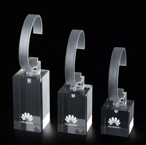 Bloc d'affichage de montre en acrylique transparent personnalisé avec des collections personnelles de style moderne Vitrines au détail Expositions Logo personnalisé - Product Image 6