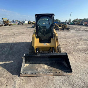 2021 CAT 259D3 Minicargadora frontal cerrada con CA/calefacción Producto de maquinaria de movimiento de tierra usado - Product Image 4