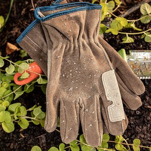 Guantes de trabajo de cuero de seguridad con logotipo personalizado a bajo precio, guantes de trabajo de cuero para hombre hechos en Pakistán - Product Image 6