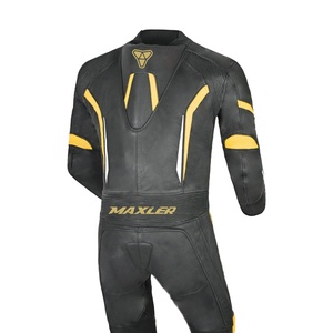 Men's Windproof Waterproof Plus Size Cold Resistant Racing Leather Motorcycle Suit CE Level 1 Sportswear Customizable Design - Product Image 4