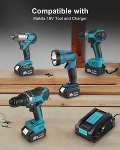 Forenpower ชุดแบตเตอรี่ลิเธียมไอออน6Ah 18V ใช้ได้กับเครื่องมือไร้สาย - Product Image 5