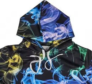 Sweat-shirt à capuche de haute qualité avec impression par sublimation, logo personnalisé, design haut de gamme, vêtements décontractés, sweat-shirts pour hommes sublimés - Product Image 3