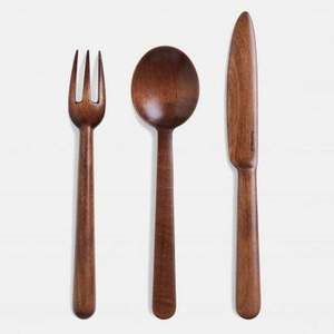 Cubiertos de Madera Artesanales de Tamaño Personalizable para Decoración del Hogar, Cubiertos Decorativos para Fiestas y Ramadán - Product Image 2