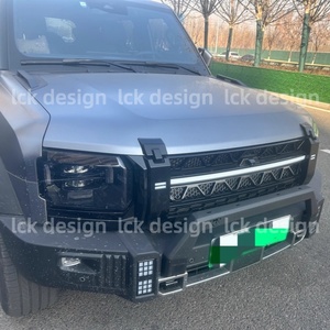 Kit de pare-chocs avant en ABS argenté Dragon modifié avec LED pour Jetour <span class=keywords><strong>T2</strong></span> Traveler 2025 Nouveau - Product Image 4