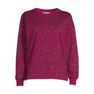 Venta al por mayor grueso impreso Sudadera Mujer Casual sólido manga larga suelta Fit Tops pulóver Otoño Invierno sudaderas - Product Image 1