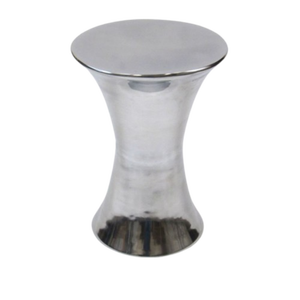 Taburete de aluminio cóncavo de metal de alta calidad a la venta Taburete de metal de muebles de calidad superior de la India - Product Image 1