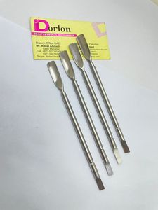 เครื่องผลักหนังกำพร้าสำหรับทำเล็บมือและเท้าอุปกรณ์ทำเล็บมือและเล็บเท้าทำจากสแตนเลสทนทานแบบสั่งทำโลโก้ได้ - Product Image 3