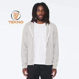 380gsm 100% coton pré-rétréci à capuche brun coton mélangé hommes plaine sweats à capuche avec poches respirant sport sweats à capuche - Product Image 6