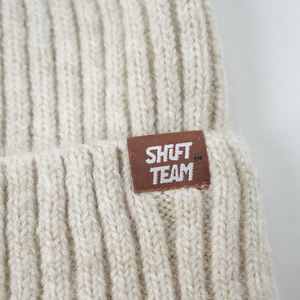 Gorro de punto unisex, cálido, suave y acogedor, forrado de lana, ajustable, elegante, para exteriores, para clima frío, uso casual. - Product Image 5