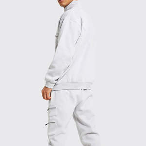 ชุดวอร์มสำหรับผู้ชายแบบมีซิปสำหรับฤดูหนาวชุดวอร์มเล่นกีฬาของคุณเอง - Product Image 2