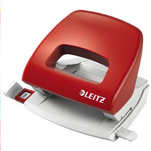 เครื่องเจาะกระดาษ Leitz NeXXt 5038 ขนาด 8 ซม. เจาะได้ 16 รู (80 กรัม/ตร.ม.) สีแดง พร้อมรางหยุด สำหรับกระดาษ 80 กรัม/ตร.ม. เหมาะสำหรับใช้ในสำนักงาน - Product Image 3