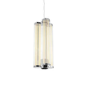 Suspension LED moderne et simple Superwire, hauteur réglable, blanc chaud, pour îlot de cuisine, restaurant, maison, hôtel, plafond - Product Image 1