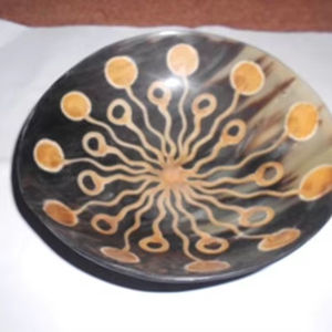 Cuenco clásico de boda con cuerno de búfalo indio - Product Image 1