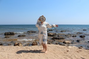 Cotton Hooded Turkish Bathrobe Robe Negligee Quick Drying Long Sleeve Soft Women Men Good Quality Home Sauna <b>Beach</b> Size Option - Product Image 2