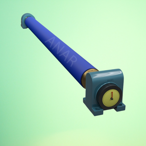 Industrial Rubber Bow Expander Roller for Web Guiding and Wrinkle <b>Removal</b> in Textile Paper and Plastic Industries - Product Image 1