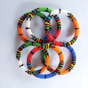 Pulseras de cuentas, venta al por mayor, cuentas de semillas de ganchillo, pulseras de cuentas en rollo, joyería de moda de MD Handicraft - Product Image 1