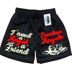 Pantalones cortos de malla con logotipo personalizado para verano, pantalones cortos de deporte, baloncesto, gimnasio, entrenamiento, bolsillo para correr, gimnasio cómodo - Product Image 1