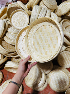 Hot sale <b>Bamboo</b> winnowing <b>basket</b> from Vietnam suppliers handmade <b>basket</b> for food storage Product from <b>Bamboo</b> for decoration - Product Image 6