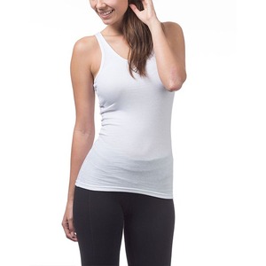 Camiseta sin Mangas de Primera Calidad para Mujer, Ajuste Delgado, Secado Rápido, Ecológica, 100% Algodón, Diseño Deportivo con Logotipo Frontal, Tejido Transpirable - Product Image 2