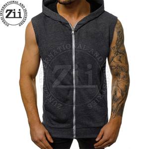 New Arrival <b>Men's</b> Gym Fitness Sweatshirt Unique Style Breathable <b>Hoodies</b> Hot Sale Polyester/Cotton Material Plain Dyed for - Product Image 6