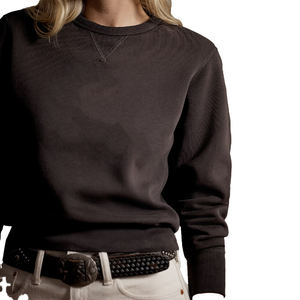 Women's Premium <b>Embroidery</b> Logo Fleece <b>Sweatshirt</b> Cotton Blend Brushed Casual Pullover Top with Hood for Autumn/Spring/Summer - Product Image 6