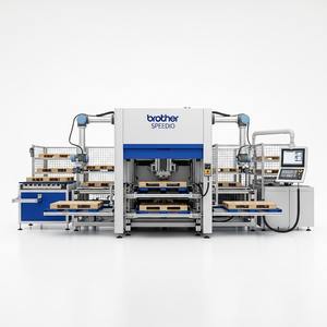 ระบบพาเลทอัตโนมัติของบรอดเดอร์ SPEEDIO เครื่อง CNC ความแม่นยำสูง ระบบเพิ่มประสิทธิภาพการขนถ่าย ตัวควบคุม CNC แบบรวม 1 - Product Image 6
