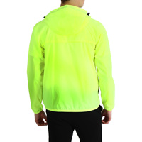 Chaqueta de Running para Hombre Personalizable, Ligera, Transpirable, de Secado Rápido, Cortavientos, con Capucha, de Spandex/Nylon, Manga Larga, Tallas Grandes