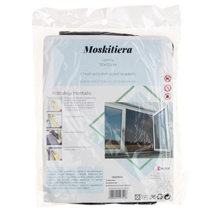 ZZ80 Modern Design <b>Window</b> Mosquito <b>Net</b> 130x150 Black Repellent Polyester Fiberglass Plastic Aluminum Stainless Steel Screen - Product Image 4
