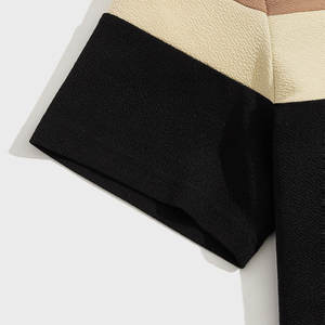 Ensemble short deux pièces en coton 100% respirant pour homme, taille plus, style décontracté de haute qualité pour l'extérieur, style streetwear - Product Image 3