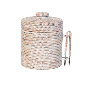 High Quality Handwicker Rattan <b>Ice</b> Bucket for Parties Restaurants Home Kitchens From Vietnam Factory Beverage Tubs - Product Image 1