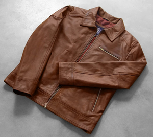 Vestes en cuir pour hommes et femmes, modèle 2007-2026, nouveaux manteaux à la mode, vestes écologiques, respirantes, coupe-vent, style vintage - Product Image 6