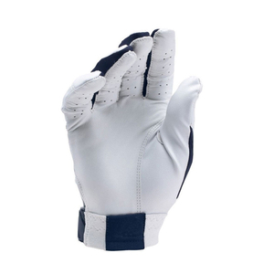 Guantes de Bateo para Adultos con Puño Largo, de Poliéster, para Béisbol y Sóftbol, Azul y Negro, con Cierre de Correa, Ambidiestros, Ligeros y Cómodos - Product Image 2