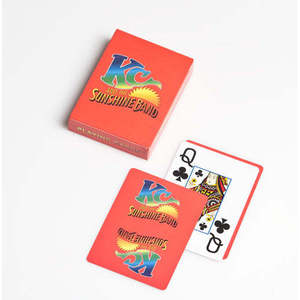 Cartas de Juego de Lino Ecológicas KCSB, Personalizables, Papel de 350 g/m² con Logotipo Personalizado, Cartas de Juego Impresas Portátiles para Uso Familiar - Product Image 1