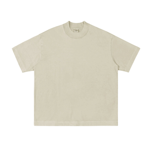 Vêtements vintage d'été sur mesure T-shirt de grande taille pour hommes T-shirt Stone Wash pour hommes - Product Image 2