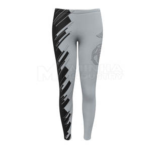 2025 Best Design Women Yoga <b>Leggings</b> Elastic <b>Waist</b> Solid High Quality Breathable Plus Size Custom New <b>Low</b> Price Made in Pakistan - Product Image 2