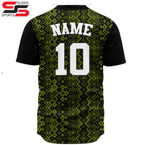 Camiseta de Béisbol Juvenil Sublimada, 100% Poliéster, con Logotipo Personalizable, Precio de Fábrica - Product Image 2