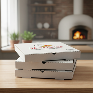 กล่องพิซซ่ากระดาษคราฟท์ขนาด12นิ้ว14นิ้ว16นิ้ว35ซม. กำหนดขนาดเองเป็นมิตรกับสิ่งแวดล้อมไมโครเวฟเวียดนาม - Product Image 4