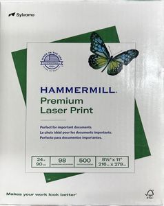 Hammermill Premium Laser Print Copy Paper, Letter (8.5x11) Ream (500 feuilles) - Product Image 2