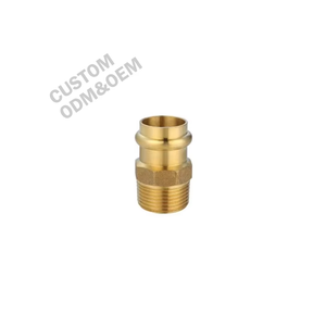 Raccord de tuyau de série de presse en laiton de vente en gros de sortie d'usine Betterway pour la plomberie et l'aération, comprenant le coude, le té et l'adaptateur - Product Image 1