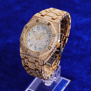 Antique Luxe Hommes Glacé Moissanite Hip Hop Montre Bling Style Édition Limitée International Baller Montre En Gros - Product Image 6