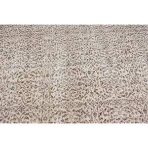 พรมทอขนสัตว์สีเบจสีน้ำตาล9.1ft x 5.7แบบเรียบดีไซน์แบบตุรกีสำหรับตกแต่งห้องนั่งเล่นวัยรุ่นพร้อมแผ่นยางรอง - Product Image 5