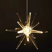 Nouvelles fournitures de mariage plafond lumière LED goutte plafond suspendu lustre plafonnier pour mariages fête événement décoration