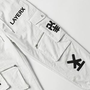 กางเกงพาราชูทผู้ชายผ้าโพลีเอสเตอร์/คอตตอน กันลม สำหรับใส่กับเสื้อยืดลายกราฟิก กางเกงทรงแบ็กกี้ สไตล์วินเทจสูง ยุค Y2K สตรีทแวร์ จ็อกเกอร์ - Product Image 4