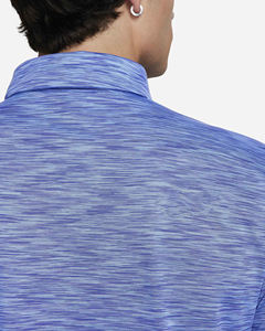 2025 hommes séchage rapide léger pour Polo T-Shirt Logo personnalisé coupe ajustée col contrasté manches courtes respirant Golf pour Po - Product Image 5