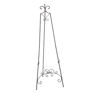 Support de chevalet et support pour décoration de sol à domicile, fait à la main, métal de qualité supérieure, support d'accueil, forme et taille personnalisées, peinture - Product Image 2