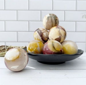 Meilleure qualité cristal naturel en vrac Quartz vente en gros sphère guérison pierre précieuse pierre polie Mookaite jaspe boule - Product Image 2