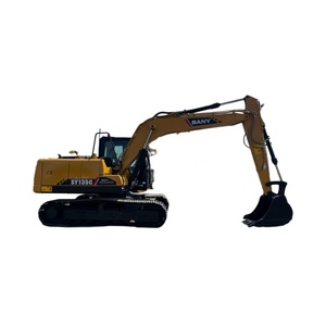 Nouveau SANY 135C hydraulique pelle sur chenilles cabine Cummins Diesel creuser seau avec composants de base Isuzu pompe à engrenages moteur - Product Image 1
